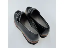 Dámske čierne mäkučké kožené mokasíny K3325/marcin-60K
