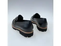 Dámske čierne mäkučké kožené mokasíny K3325/marcin-60K