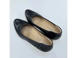 Dámske čierne kožené mäkučké lodičky K3624/5032-60O