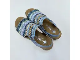 Dámske mäkučké kožené sandále Rieker V1241-91 – Nadčasový komfort v každom kroku