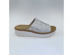 Dámske zlaté pohodlné vsuvky 69288-60