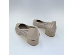 Dámske mäkučké béžové lodičky 9-22504-44