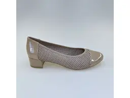 Dámske mäkučké béžové lodičky 9-22504-44