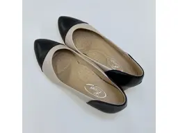 Dámske krásne pohodlné čierno-béžové lodičky K3598/2510-60/15