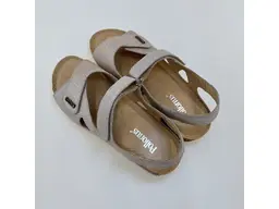 Dámske mäkučké béžové pohodlné sandálky P5-0994-15