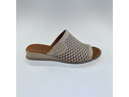 Dámske pohodlné letné béžové vsuvky P670801-15