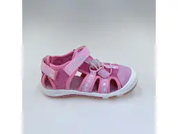 Detské letné pohodlné ružové sandálky G065-51748CM-25