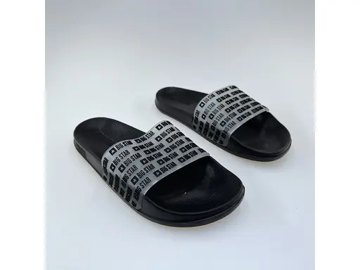 Unisex pohodlné čierne čierne plážovky 274A501-60