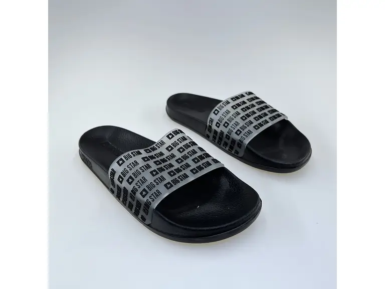 Unisex pohodlné čierne čierne plážovky 274A501-60