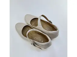 Dámske béžové kožené pohodlné lodičky K3231/4018-15