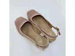Dámske ružové kožené pohodlné sandálky K3618/3508K-25