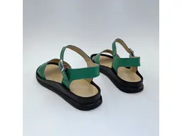 Dámske letné zelené mäkučké sandálky K3567-50