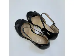 Dámske letné čierne mäkučké sandálky K3595/5032-60