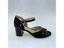 Dámske letné čierne mäkučké sandálky K3595/5032-60