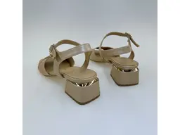 Dámske letné béžové mäkučké sandálky K3493-15almus
