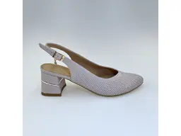 Dámske kožené pohodlné svetlo-béžové sandálky K3491/5031OB-15