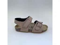 Detské koňakové pohodlné sandále SHI845V-38