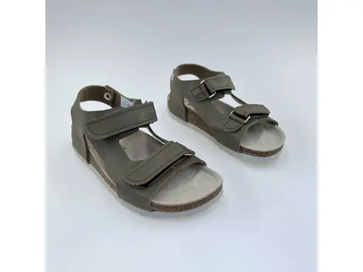 Chlapčenské zdravotné khaki sandále T901-53