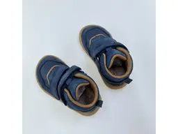 Detské pohodlné barefoot modré celé topánky Hardy Jeans