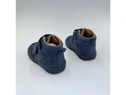 Detské pohodlné  modré celé topánky Niklas denim