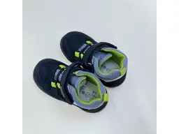 Detské pohodlné  modré celé topánky Bred navy