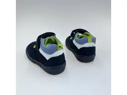 Detské pohodlné  modré celé topánky Bred navy