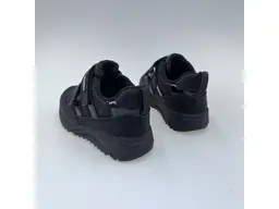 Detské pohodlné protex čierne celé topánky Agi black