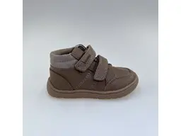 Detské pohodlné barefoot hnedé celé topánky Fila old pink