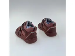 Detské pohodlné barefoot protex ružové celé topánky Banet terakota