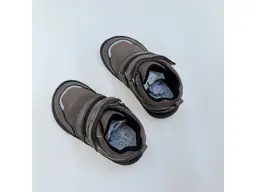Detské pohodlné barefoot protex hnedé celé topánky Banet brown