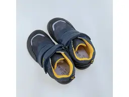 Detské pohodlné barefoot protex sivé celé topánky Banet grey