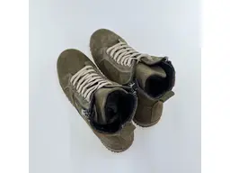 Dámske pohodlné  khaki členkové topánky Q172542-51