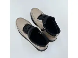 Dámske béžové kožené kvalitné členkové topánky 57c2155-15