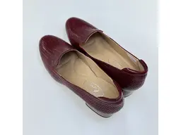 Dámske bordové mäkučké kožené lodičky K3681/4060-36