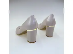 Dámske béžové mäkučké kožené lodičky K3234/1063OB-15