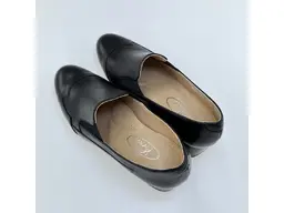 Dámske čierne mäkučké kožené poltopánky K3653/4060-60