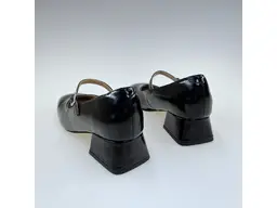 Dámske čierne mäkučké kožené lodičky K3651/3512KOB-60N