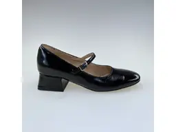 Dámske čierne mäkučké kožené lodičky K3651/3512KOB-60N