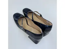 Dámske tmavo-modré mäkučké kožené lodičky K3651/3512KOB-90