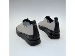 Dámske béžové kožené pohodlné mokasíny shi216.934418-16