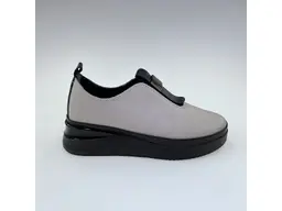 Dámske béžové kožené pohodlné mokasíny shi216.934418-16