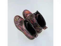 Dámske bordové kožené pohodlné členkové topánky 57c1055-36