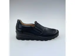 Dámske čierne kožené pohodlné mokasíny K3190-60