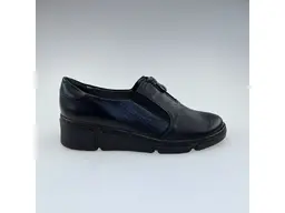 Dámske čierne mäkučké kožené mokasíny K3380/fragola-60