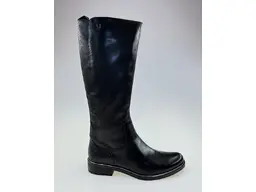 Dámske čierne mäkučké kožené XS čižmy 9-25525-45