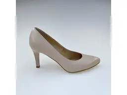 Dámske béžové mäkučké kožené spoločenské lodičky A4767-15EGO