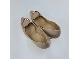 Dámske béžové mäkučké kožené spoločenské lodičky A7056-16