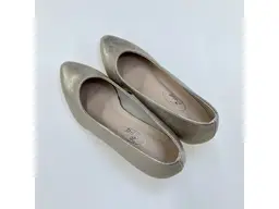 Dámske zlaté mäkučké lodičky M939-auAudubai