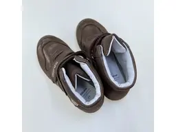 Detské pohodlné hnedé celé topánky A078-52162CL