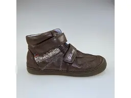 Detské pohodlné hnedé celé topánky A078-52162CL